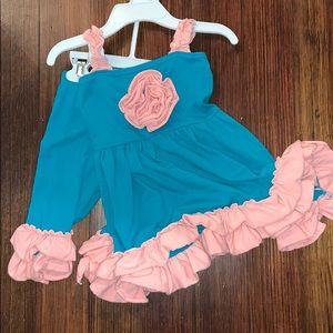 Toddler girls boutique spring Outfit